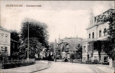 Ak Oldenburg im Großherzogtum Oldenburg, Gartenstraße - 4182684