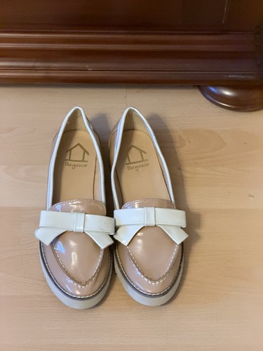 Beige lackleder ballerinas - beige, lackleder-ballerinas