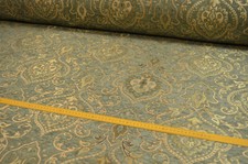 Möbelstoff Bezugsstoff Polsterstoff Meterware Stof Jacquard Ornament Barock Rank