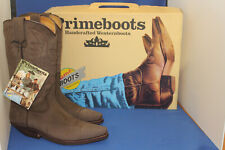 Prime Boots  cowboystiefel westernstiefel neu  handmade cowboyboots 45  braun