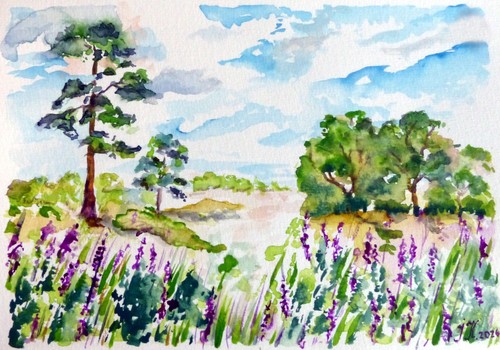 Bild aquarell original