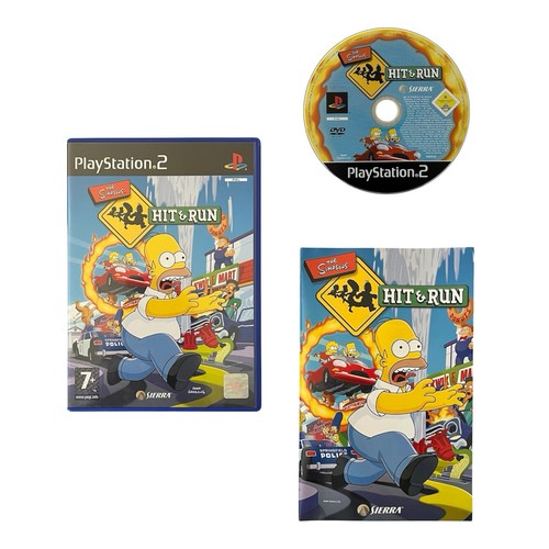 Playstation the simpsons hit - playstation, 2