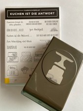 Stampin'Up - Stempel u. Handstanze - Kuchen ist die Antwort (#031)