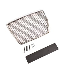 Kühlergrill Wabengrill Chrom Schwatz passend für Audi A6 C6 4F Facelift 08-11