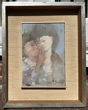 Karl Otto Bachmann 1915-1996 original signiertes Ölgemälde Schweizer Künstler 1968