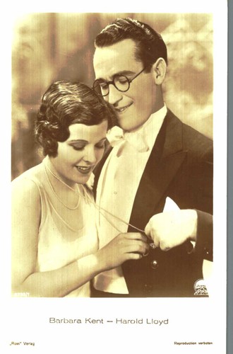 Harold lloyd barbara kent - lloyd,