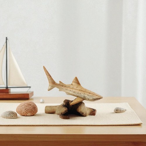 Walhai figur holz - figur,