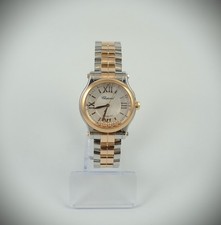 Chopard Happy Sport Automatik 30mm Roségold/Stahl Diamanten/Saphir  278573-6002