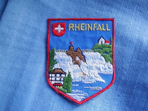 Aufnäher rheinfall wasserfall - rheinfall,