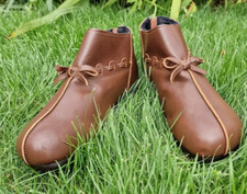 Mittelalter Leder Stiefel |