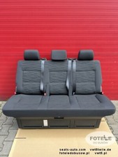 VW T6.1 T6 Sitzbank Multivan Circuit Schwarz Sitz Schlafsitzbank Schlafbank T5