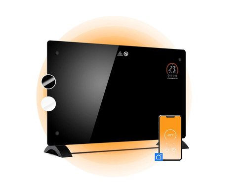 Aurora smart glas - glas, heizung