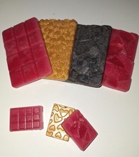 1 kg Kerzenwachs-Platten in 2 Größen für Schmelzfeuer, Wachsfresser etc..