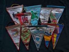 Konvolut 40 Wimpel DDR