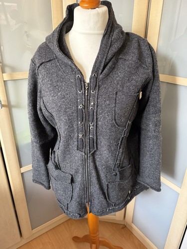 Tredy wolljacke mit - tredy, glitzer