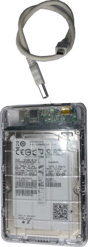 Hitachi 500gb externe hdd - 500gb, 2,5"