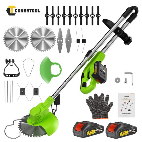 Akku rasentrimmer 1800w mit - akku,