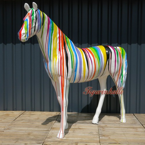 Pferd hengst dekofigur statue - pferd,