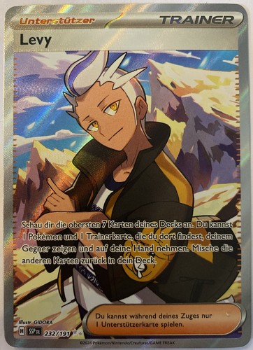 Pokemon levy trainer full art - pokemon,
