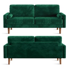 2-Sitzer Couch Samt Kleines