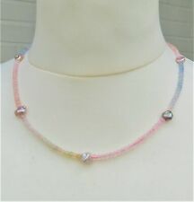 Beryll Keshi Perlen Kette