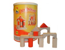 90 Holzbausteine Bauklötze