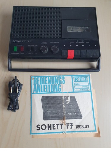 Rft ddr kassettenrekorder - rft,
