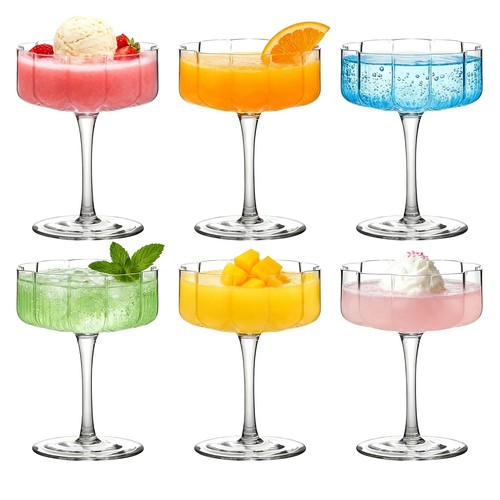 Glas dessertschalen 6er set - glas-dessertschalen, 6er-set
