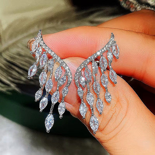 Engelsflügel ohrstecker - ✨,