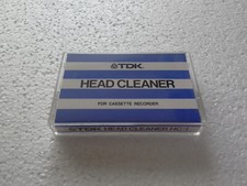 TDK Head Cleaner HC-1 Audio-Reinigungskassette Cassette Tape NEU nur ohne Folie