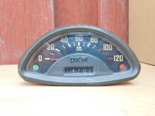 DKW RT 175 200 VS Tacho 120 Kmh,  funktionstüchtig