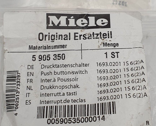 Miele drucktastenschalter - miele,