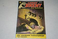Larry Brent 12: Der mordende Schrumpfkopf - Romanheft von Dan Shocker