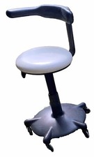 Ultradent Rollhocker Arztstuhl Zahnararztstuhl Hocker Weiß