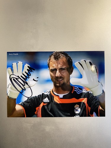Jerzy dudek autogramm real - dudek,