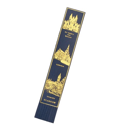 Glasgow leder lesezeichen - -,