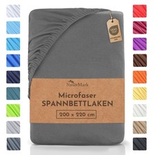 Mikrofaser spannbettlaken - mikrofaser,