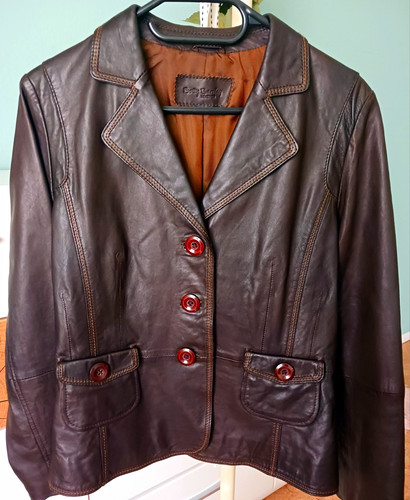Betty barclay damen lederjacke - betty,