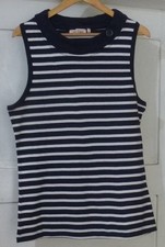 Lena Sund Top blau-weiß