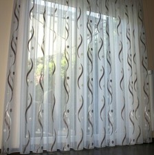 NEU Moderner & Hochwertiger Gardinen Stoff  Bleiband METERWARE