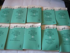 Ernest Hemingway 10 Bände rororo   Der Alte Mann und das Meer ....