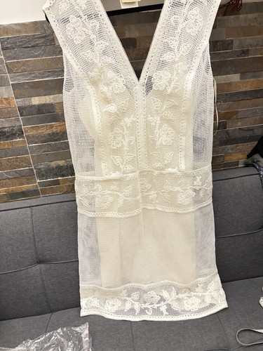 Burberry besticktes kleid aus - besticktes,