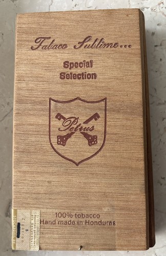 Zigarrenkiste tabaco sublime - zigarrenkiste,