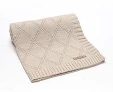 Beige Babydecke 70x90cm cm