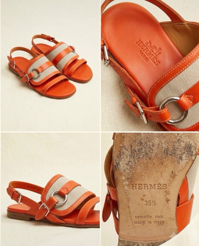Hermès damen riemchensandalen - damen,