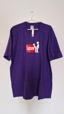 Supreme Purple Stick Tee