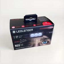 Ledlenser NEO9R Stirnlampe 1200 lm IP54 Lauf- Sportlampe USB aufladbar NEU OVP