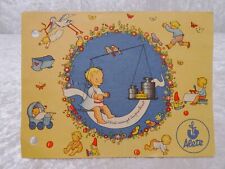 Alete Design Broschüre - Was wiegt unser Kind - Vintage - Reklame - Werbung