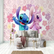 Kindertapete Stitch Tapete Schlafzimmer Tapeten Wandtapete Nicht selbstklebend