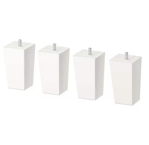 Ikea lätthet bein weiß - bein, weiß/holz
